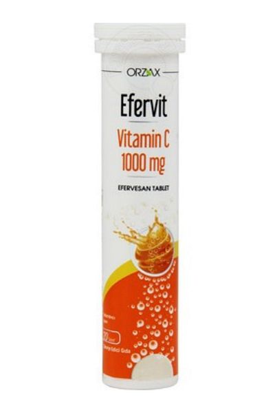 Ocean Orzax Effervit Vitamin C 1000mg 20 Tablets
