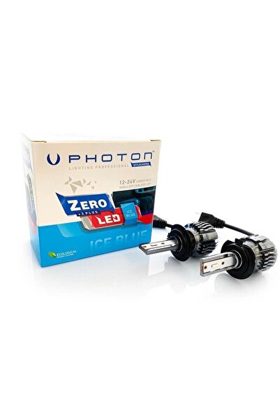 Photon H7 LED ZENON BUZ MAVİSİ ICEBLU FANSIZ 12V 24V UYUM