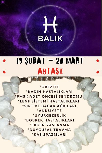 Doğal Taş Dünyası سوار من حجر السمكة وحجر القمر - حجر زودياك معتمد