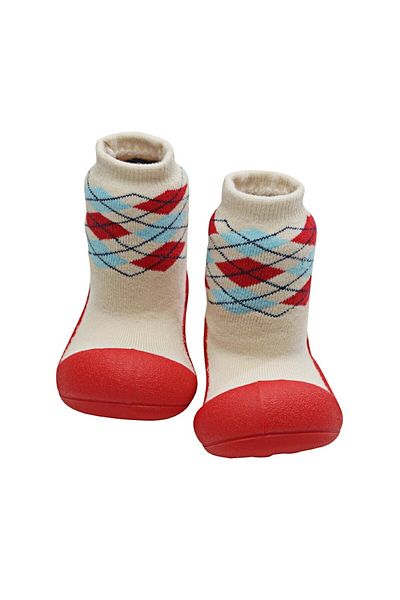 Attipas حذاء Arglye باللون الأحمر Barefoot Ilkadım Pa01