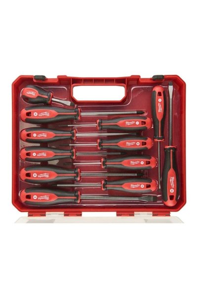 Milwaukee Set de șurubelnițe tri-lobe, 12 piese