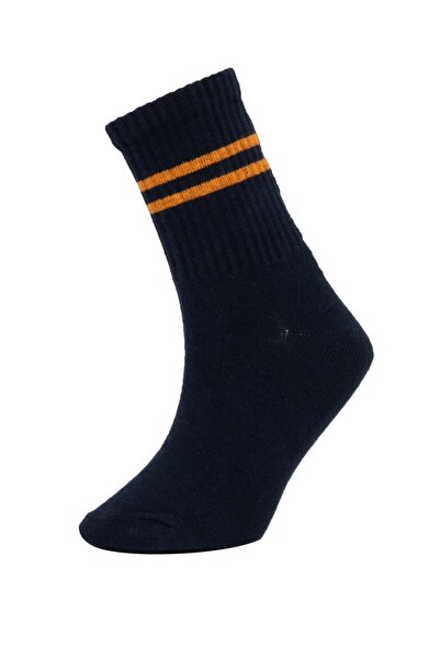 DeFacto Set of 5 Cotton Long Socks for Boys - A6666a8ns
