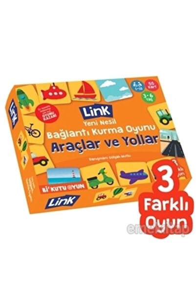 Timaş Çocuk Araçlar Ve Yollar - Link Bağlantı Kurma Oyunu