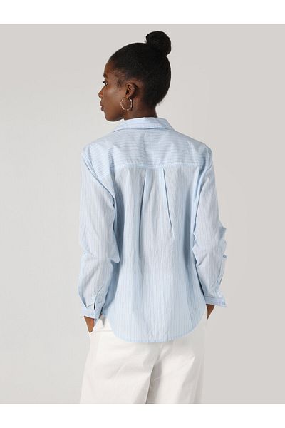 Colin's Women's Blue U.sleeve Blouse