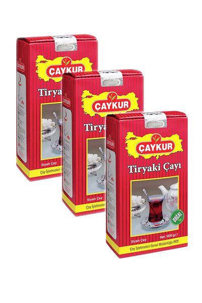 Çaykur Tiryaki tea 1000*3