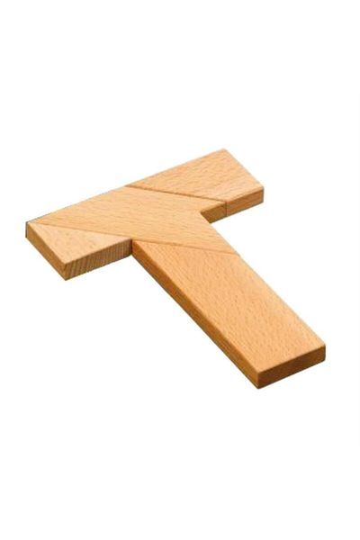 BEMİ T Tangram Brain Teaser - 100 Different Task