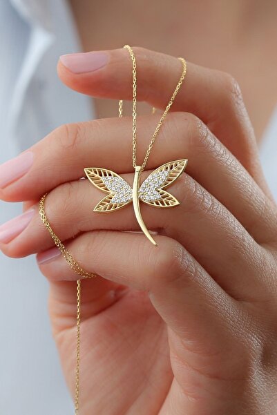 Silvano Jewelry 925 Ayar Gümüş Yusufçuk Kolye