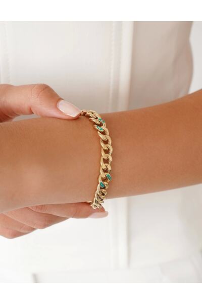 Arpaş Nazar Mineli Altın Bileklik