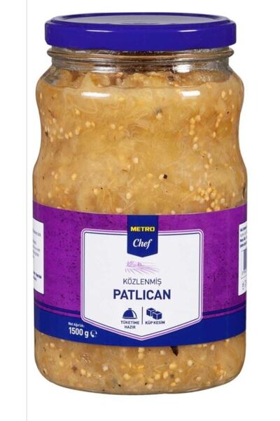 Metro Chef Közlenmiş Patlıcan 1,5 Kğ