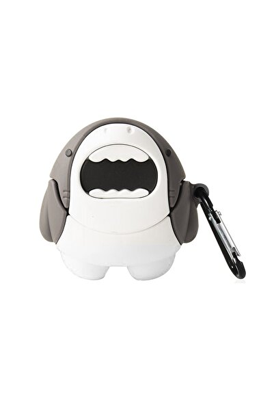 Microsonic Oppo Enco Air 3 Kılıf Cartoon Figürlü Silikon Crtn-Fgr-Kpkblk