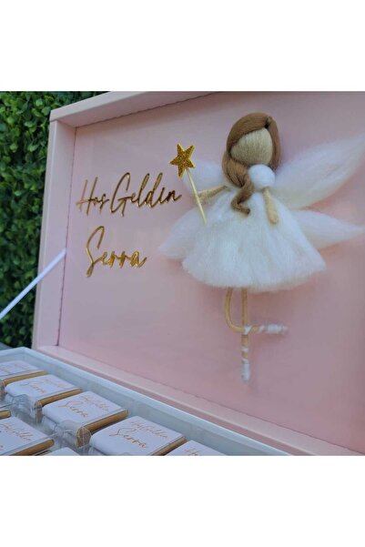 miradizayn Bebek Çikolatası, Bebek Hediyelik, Kız Bebek Çikolatası