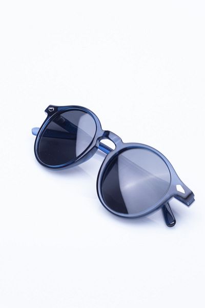 LUNOX Helios Polarized Navy Blue Unisex Sunglasses