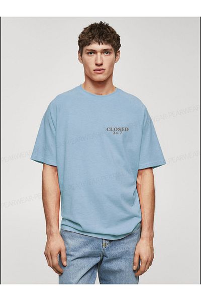 Pear Wear Δημιουργήστε περισσότερα τυπωμένα ανδρικά μπλουζάκια oversize