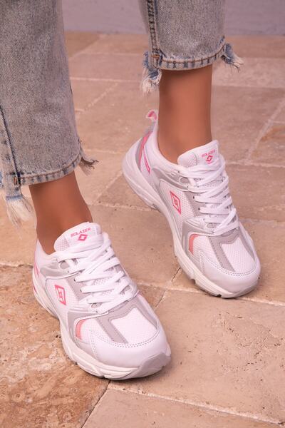 SOHO White-Powder Women's Sneakers 18285