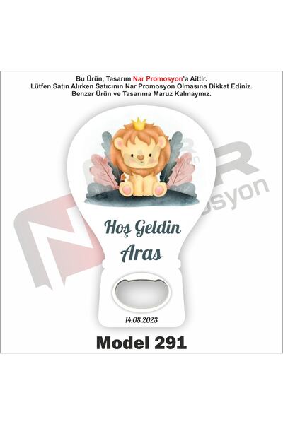 Nar Promosyon 40 Adet Mıknatıslı Açacak Magnet - Yanında Ambalaj Hediyeli - D...