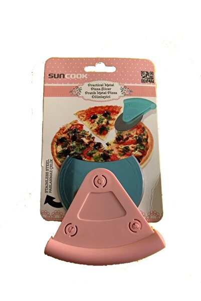 Sun Plastik Sun Sc-2338 Pratik Pizza Kesici Metal 8 Cm