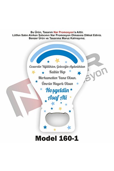 Nar Promosyon 50 Adet Açacak Magnet Hediyelik - Sünnet, Nişan, Söz, Düğün Hed...