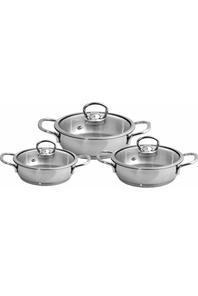 Sole Samıra Üçlü Omlet Set 16-18-20cm