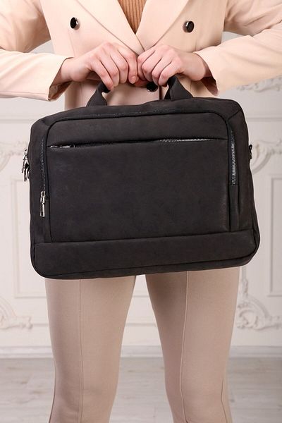 D'VERS Unisex 15,6-16,1-16,9 ιντσών Μαύρο Business Series 3 θέσεων Χαρτοφύλακας φορητού υπολογιστή