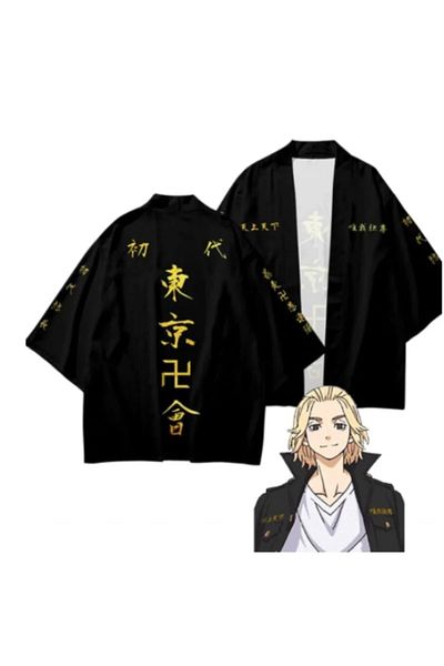 Köstebek Anime Tokyo Revengers Manji Kimono Draken Ken Ryuguji Haori Kimono Cosplay