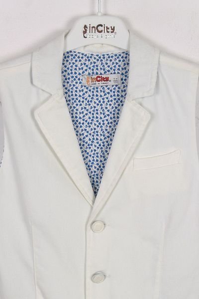 incity Boy's Ecru Vest