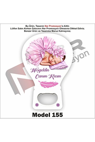 Nar Promosyon 40 Adet Mıknatıslı Açacak Magnet - Yanında Ambalaj Hediyeli - D...