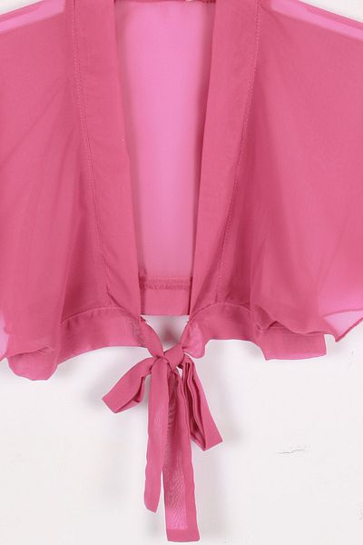 incity Bolero din șifon fucsia pentru fete