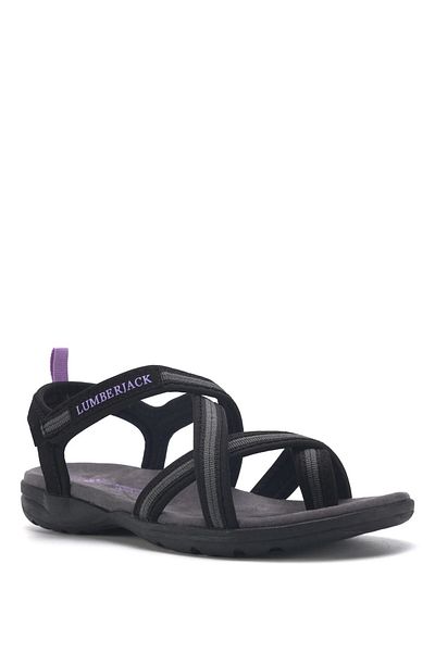 lumberjack Alisa 3 Fx Black Sandals