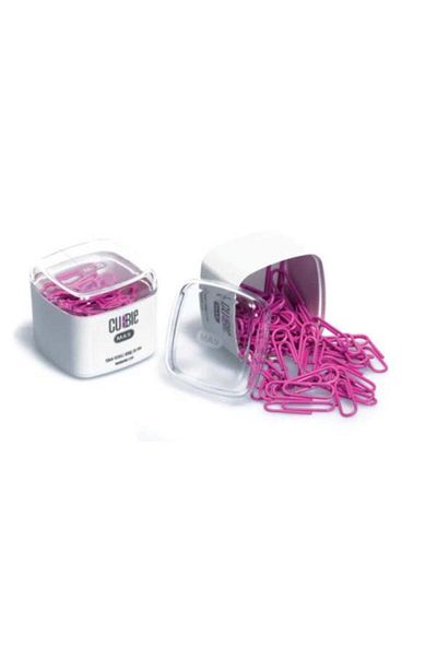 Mas 1268 Cubbie Colored Giant Paper Clip - Pink