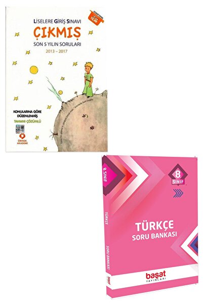 Başat Yayınları LGS Çıkmış Son 5 Yıl + Türkçe Soru Bankası
