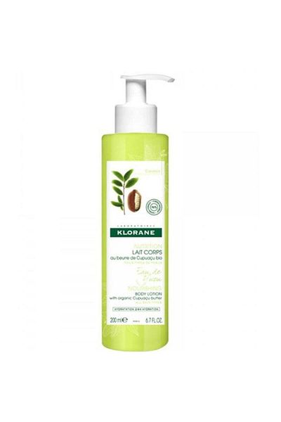 Klorane Body Milk - Contains Organic Capuaçu Oil and Yuzu Fruit Extract 200 ml - All Skin
