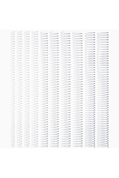 Genel Markalar Plastik Helezon Spiral 12 Mm Şeffaf 100'lü (4:1)