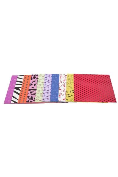 Bigpoint Baskılı Eva 20x30cm Karışık 10'lu Paket