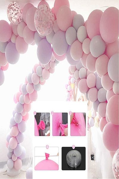 Biotech Plastic Balloon Chain Apparatus 5 Meters 1 Piece