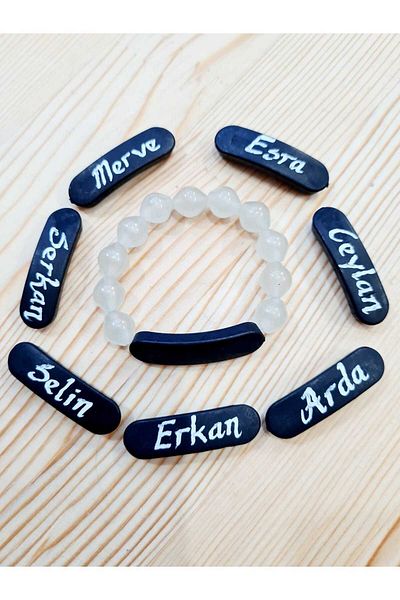 Doğal Taş Dünyası Cat's Eye Highlighter Children's Bracelet Glow in the Dark