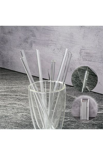 Tohana Glass Straw Set