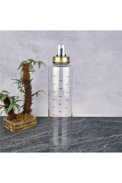 Alice 1000 ml Drip-Free Gold Color Borosilicate Oil Bowl - Tohana