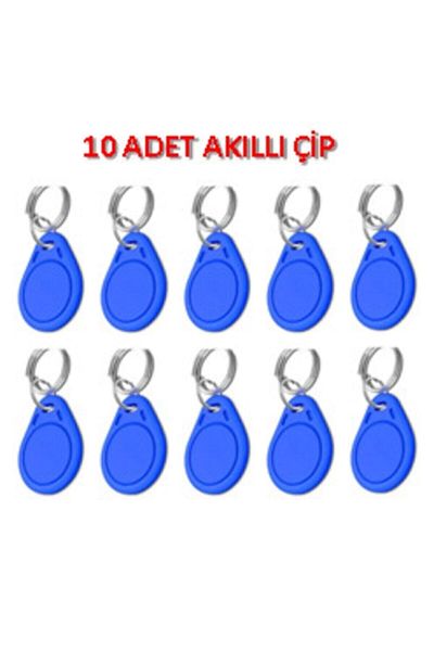 MERT-ER Chip Key for Building Entry Doors Smart Lock 10 Pieces