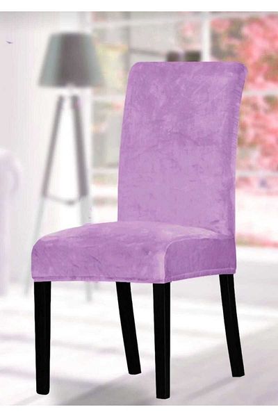 AKBU Husa scaun din catifea de matase elastica 1 bucata