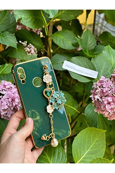 Aksesuarda Moda Xiaomi Note 7-7 Pro Compatible Floral Stone Pearl Handheld La...