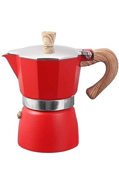 COFFEEHUTT Aloha Hes 3 K Moka Pot 3 Cup Pot Italyan Kahve Cezvesi Mokapot