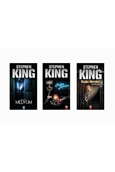 Altın Kitaplar Stephen King Medyum - Ruhlar Dükkanı - Kuşku Mevsimi