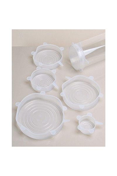 YAKUT Set of 6 Stretch Silicone Covers