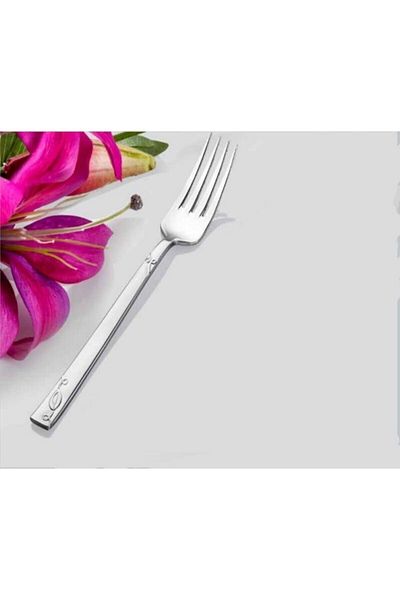 İNTER CELİK İnter Çelik Bade Dessert Fork 12 Pieces