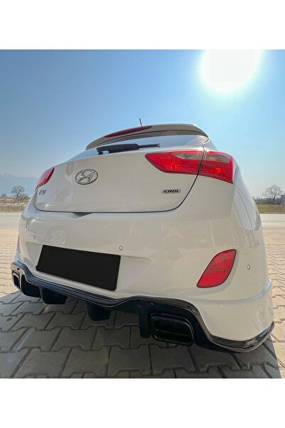 md tuninggaraj Hyundai I30 2012-2017 Boyasız Plastik Rs Arka Ek