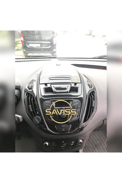 Saviss Ford Courier Full Set Parlak Siyah Torpido Maun Kaplama, Konsol Kaplam...