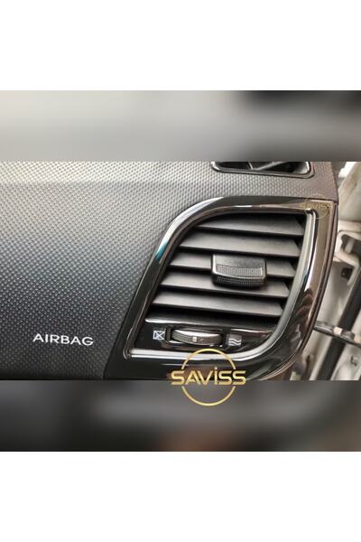 Saviss Hyundai Accent Blue uyumu Konsol ve Trim Kaplama,Maun Kaplama Parlak S...