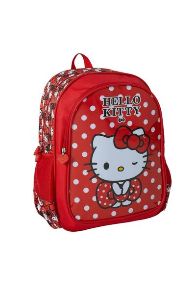 WİGGLE Σακίδιο πλάτης για κορίτσια Wiggle Hello Kitty Κόκκινο Μεσαίου Μεγέθου...