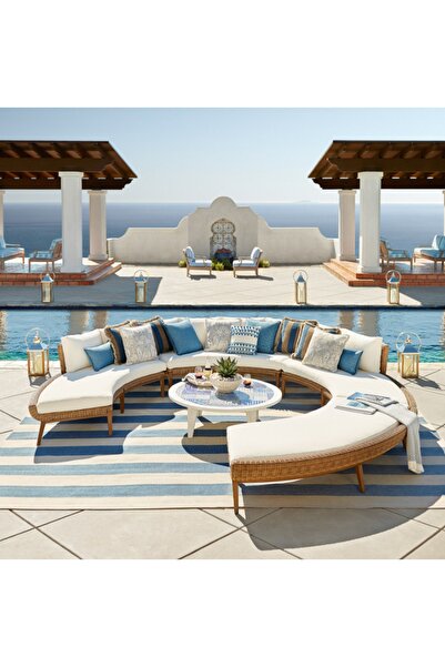 Latanwood Galena Bahçe Oturma Grubu