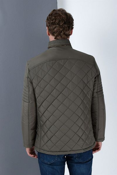 Dewberry Men's Khaki Coat -1040001M8616